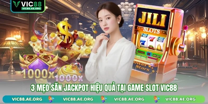 3 mẹo săn Jackpot hiệu quả tại Game Slot VIC88