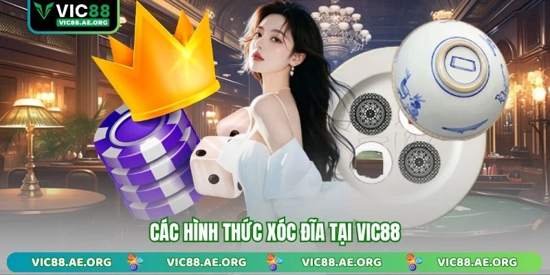 Các hình thức xóc đĩa tại VIC88