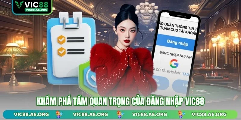 Khám phá tầm quan trọng của đăng nhập VIC88