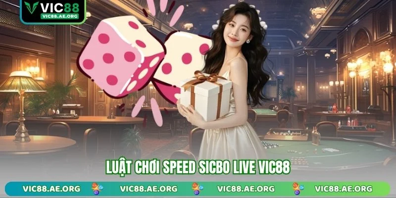 Luật chơi Speed Sicbo Live VIC88