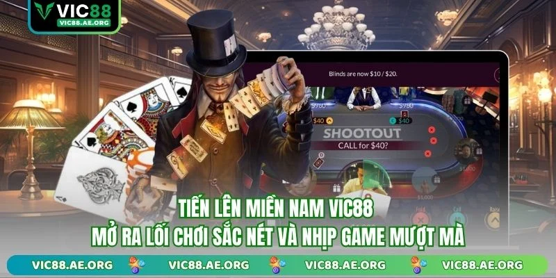 Tiến Lên Miền Nam VIC88 mở ra lối chơi sắc nét và nhịp game mượt mà
